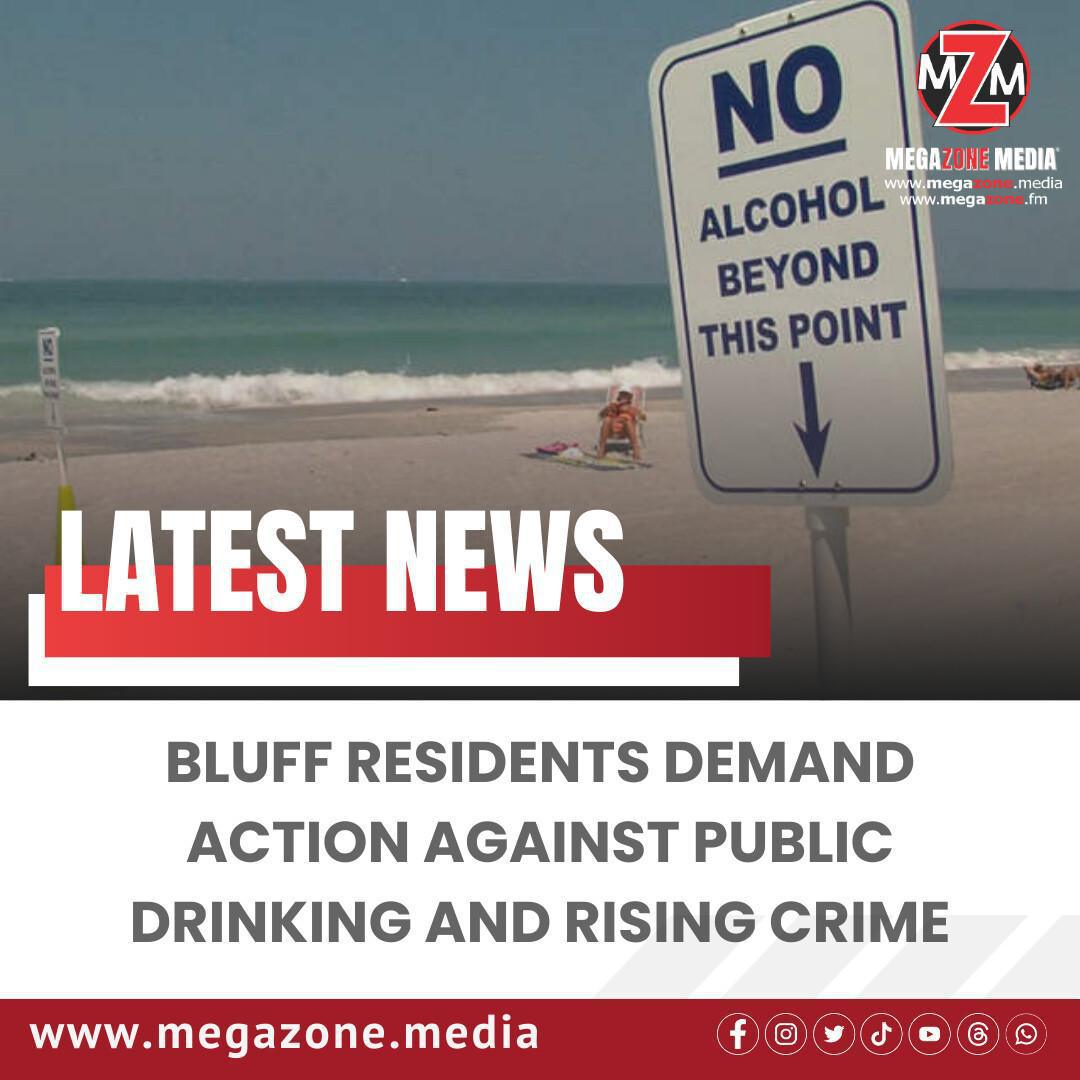 Bluff Residents Demand Action Against Public Drinking and Rising Crime Bluff Residents Demand Action Against Public Drinking and Rising Crime