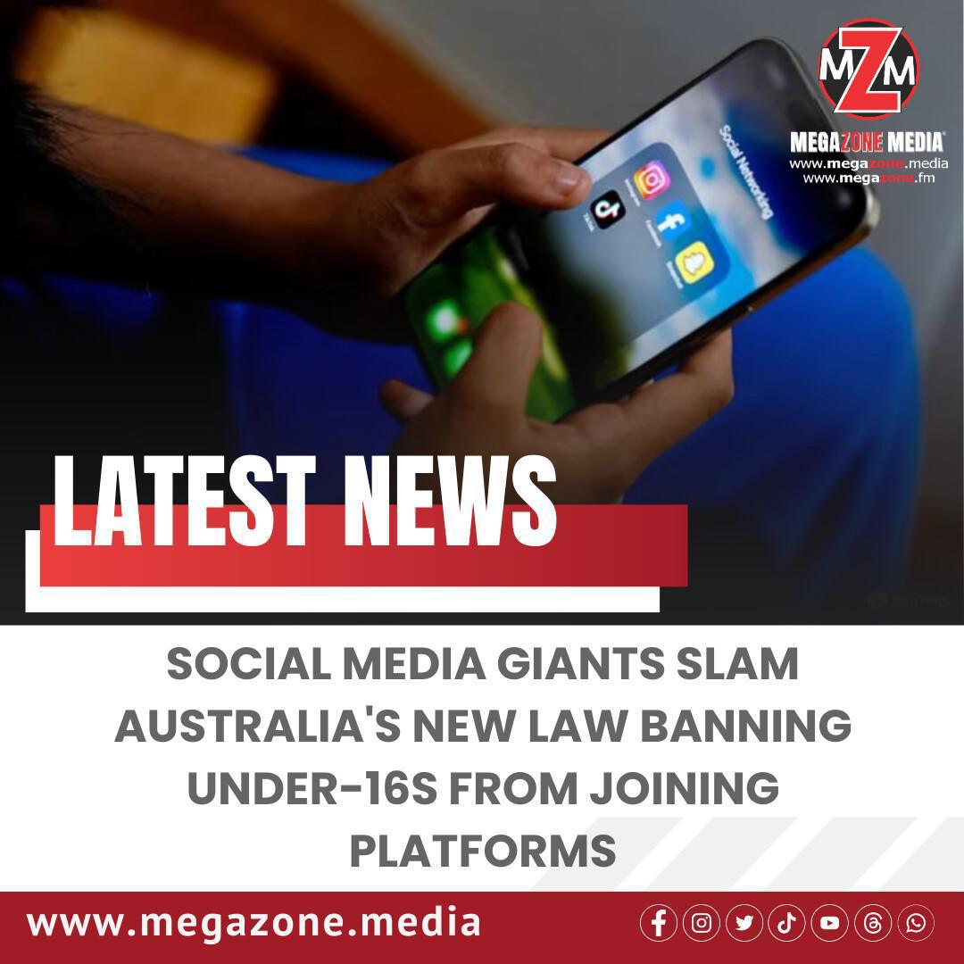 Social Media Giants Slam Australia's New Law Banning Under-16s from Joining Platforms Social Media Giants Slam Australia's New Law Banning Under-16s from Joining Platforms