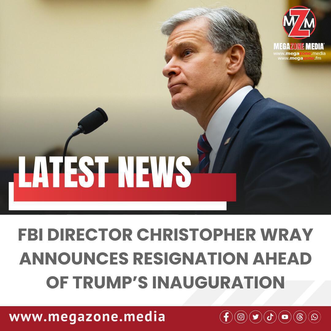FBI Director Christopher Wray Announces Resignation Ahead of Trump’s Inauguration FBI Director Christopher Wray Announces Resignation Ahead of Trump’s Inauguration