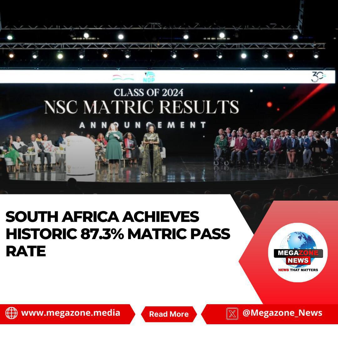 South Africa Achieves Historic 87.3% Matric Pass Rate South Africa Achieves Historic 87.3% Matric Pass Rate