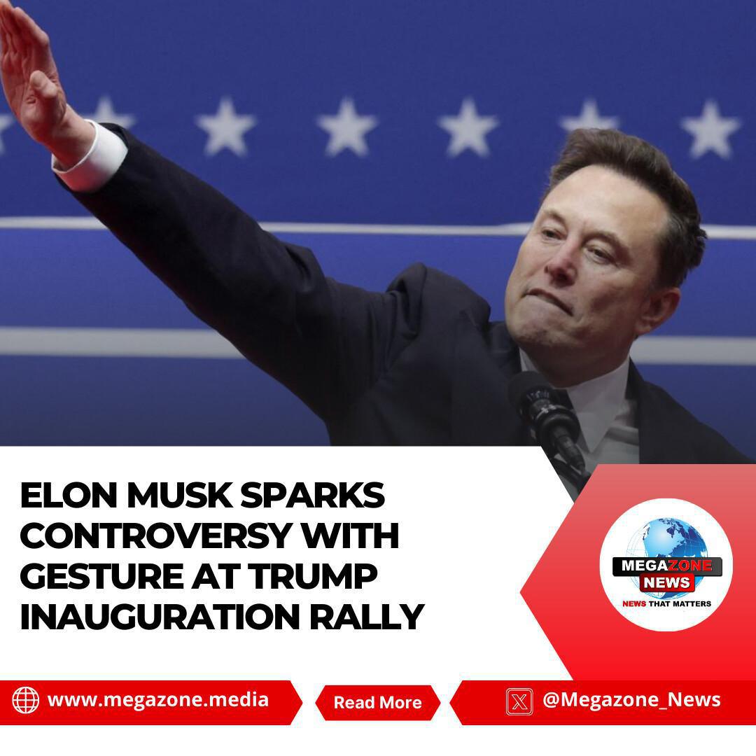 Elon Musk Sparks Controversy with Gesture at Trump Inauguration Rally