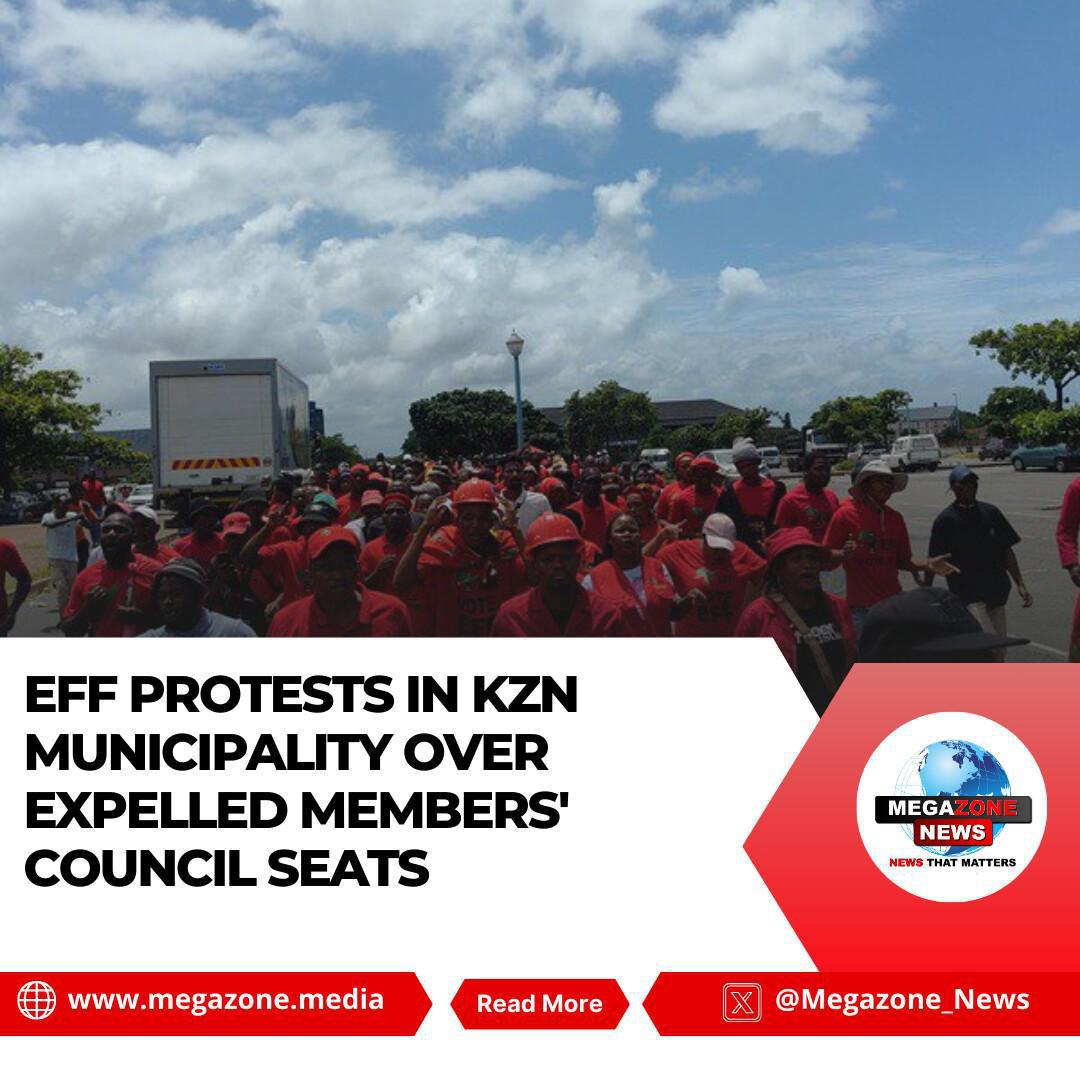 EFF Protests in KZN Municipality Over Expelled Members' Council Seats EFF Protests in KZN Municipality Over Expelled Members' Council Seats
