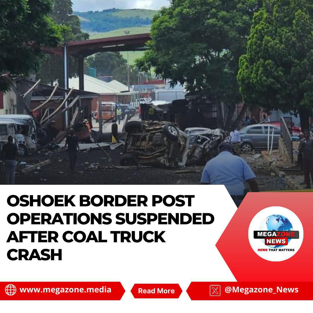 Oshoek Border Post Operations Suspended After Coal Truck Crash Oshoek Border Post Operations Suspended After Coal Truck Crash