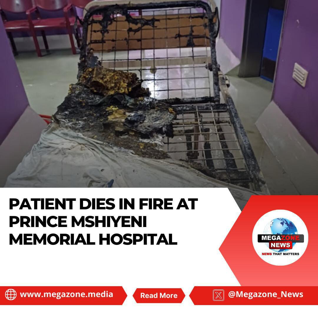 Patient Dies in Fire at Prince Mshiyeni Memorial Hospital