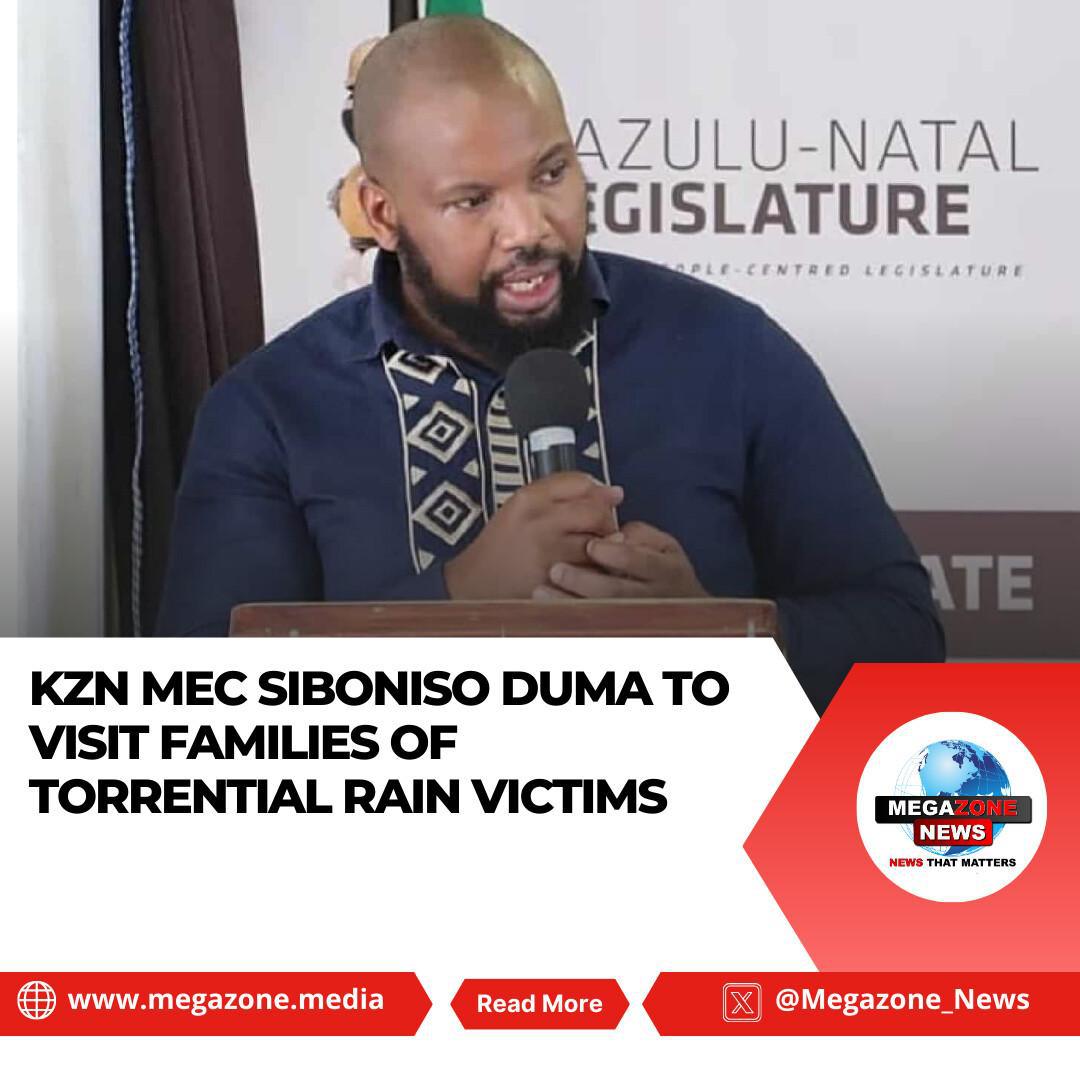 KZN MEC Siboniso Duma to Visit Families of Torrential Rain Victims