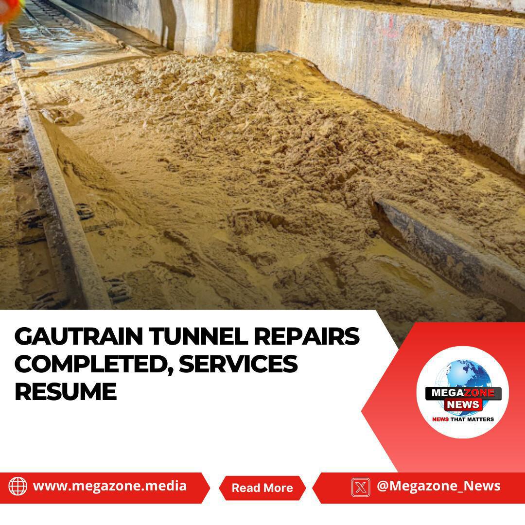 Gautrain Tunnel Repairs Completed, Services Resume