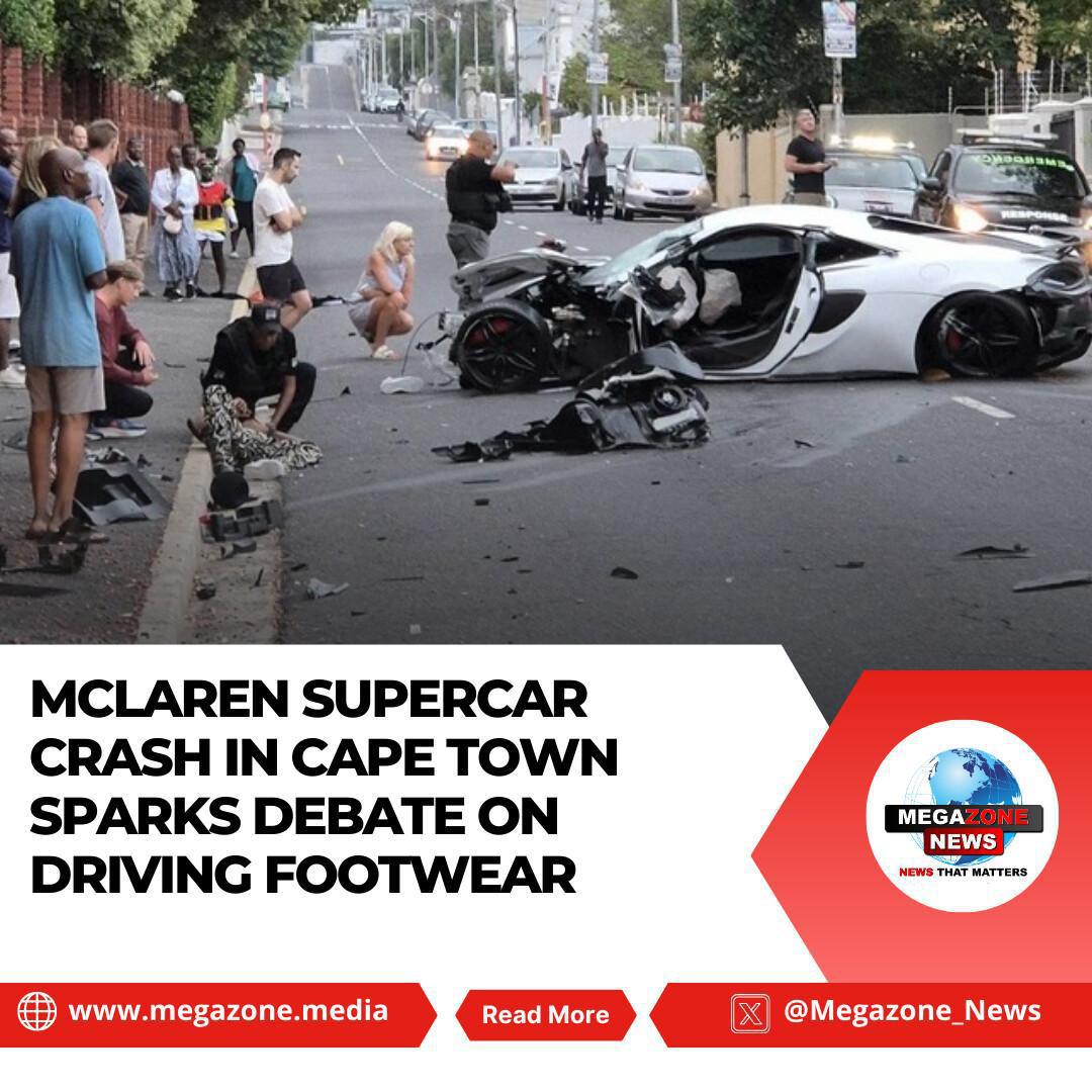 McLaren Supercar Crash in Cape Town Sparks Debate on Driving Footwear