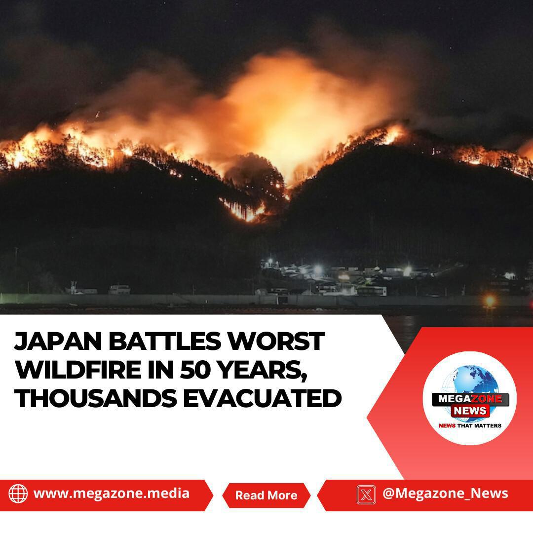 Japan Battles Worst Wildfire in 50 Years, Thousands Evacuated
