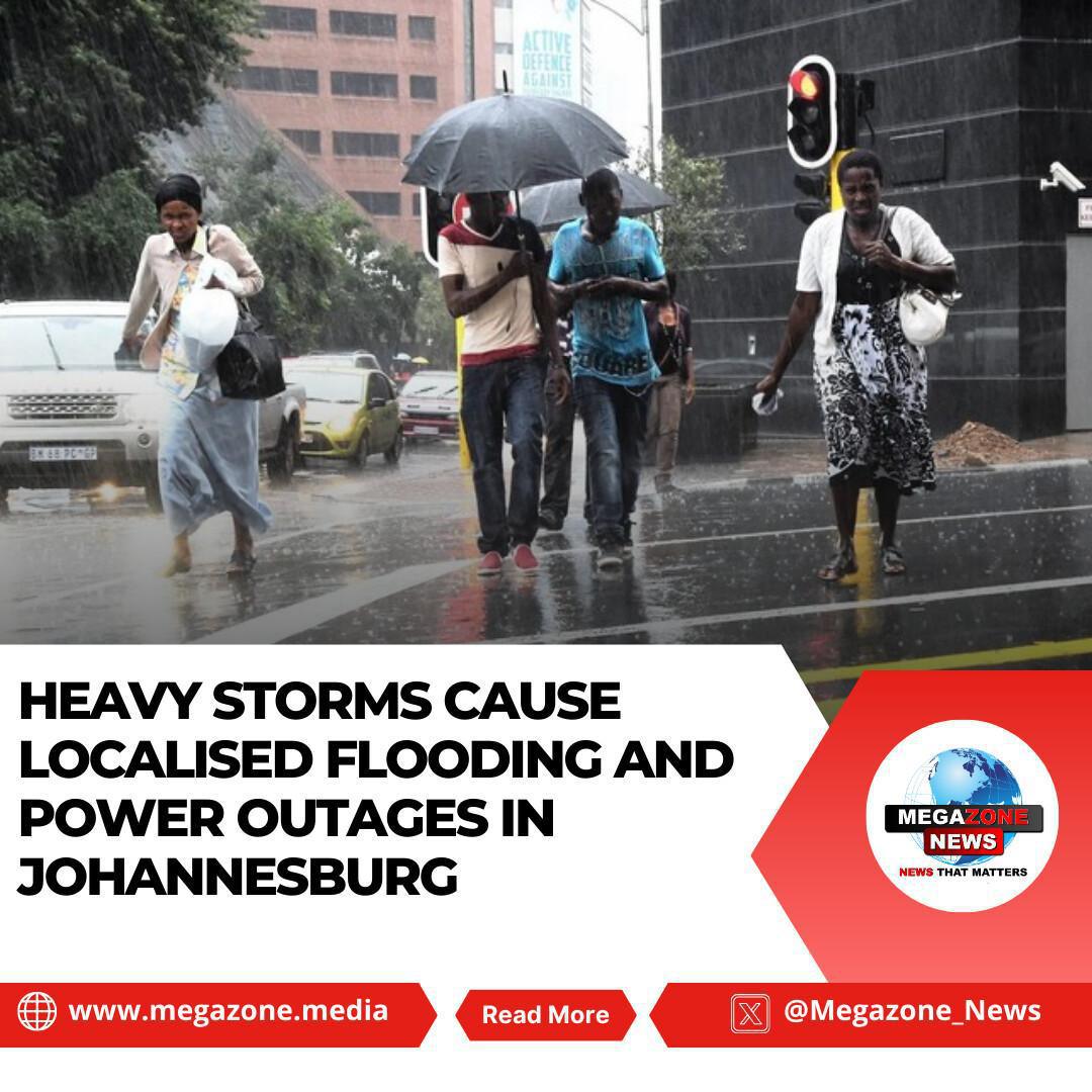 Heavy Storms Cause Localised Flooding and Power Outages in Johannesburg