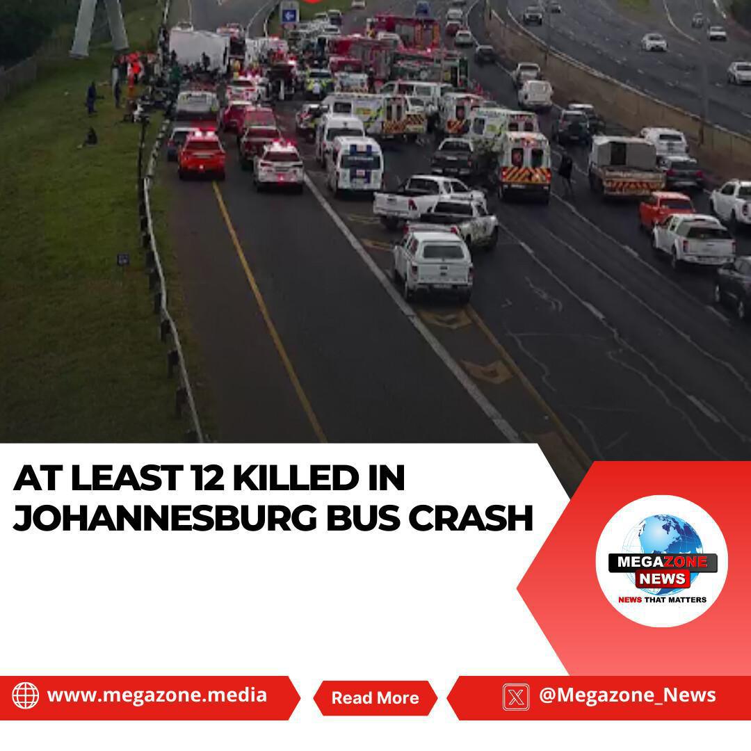 At Least 12 Killed in Johannesburg Bus Crash