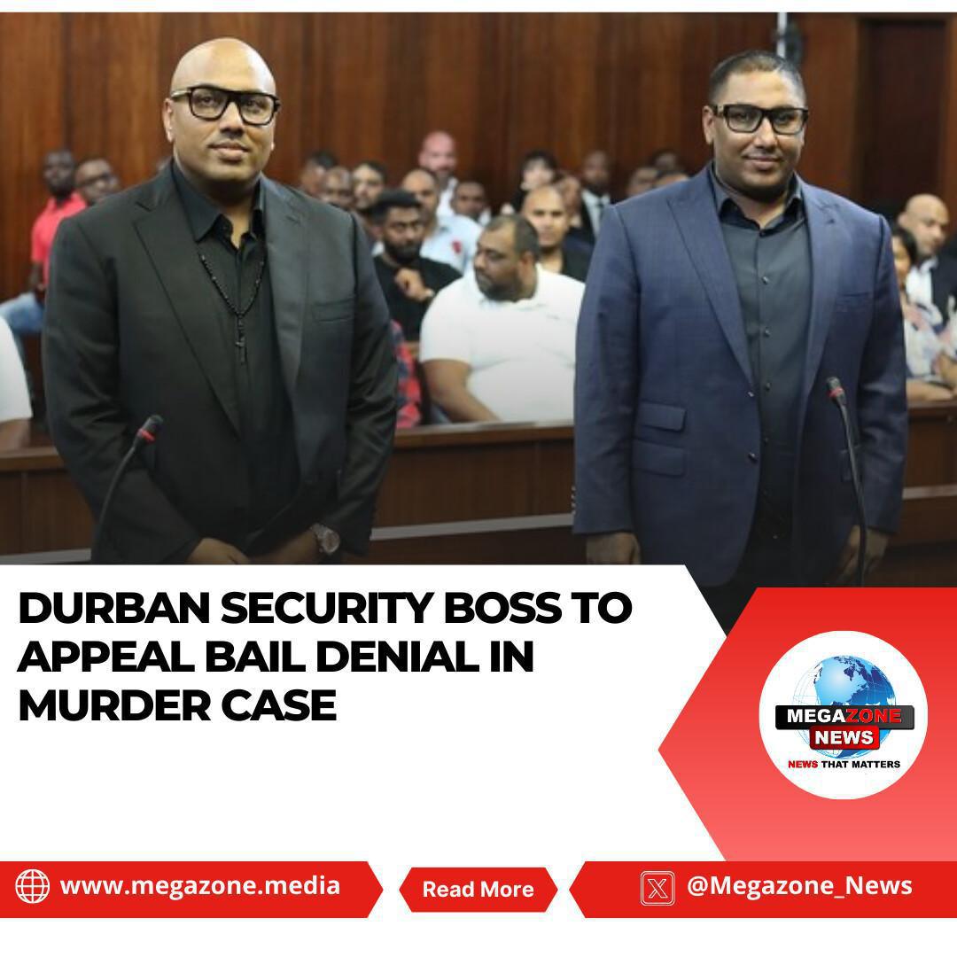 Durban Security Boss to Appeal Bail Denial in Murder Case