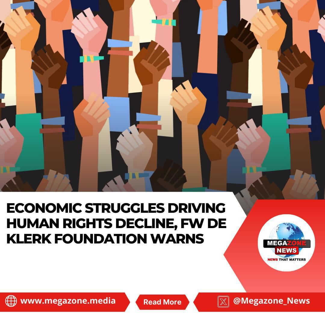 Economic Struggles Driving Human Rights Decline, FW de Klerk Foundation Warns Economic Struggles Driving Human Rights Decline, FW de Klerk Foundation Warns