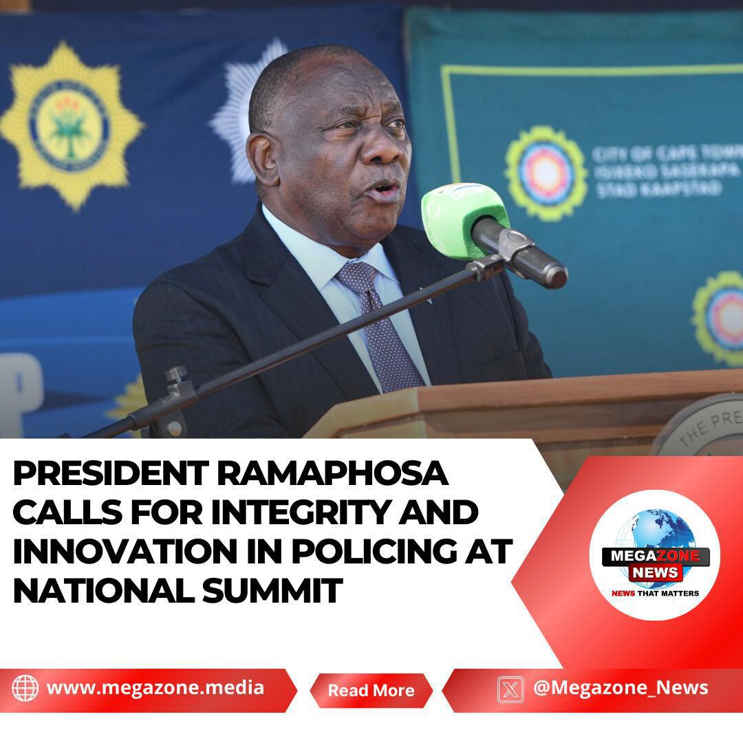 President Ramaphosa Calls for Integrity and Innovation in Policing at National Summit President Ramaphosa Calls for Integrity and Innovation in Policing at National Summit