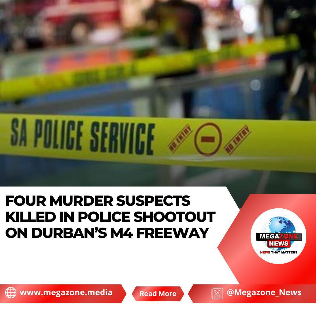 Four Murder Suspects Killed in Police Shootout on Durban’s M4 Freeway Four Murder Suspects Killed in Police Shootout on Durban’s M4 Freeway