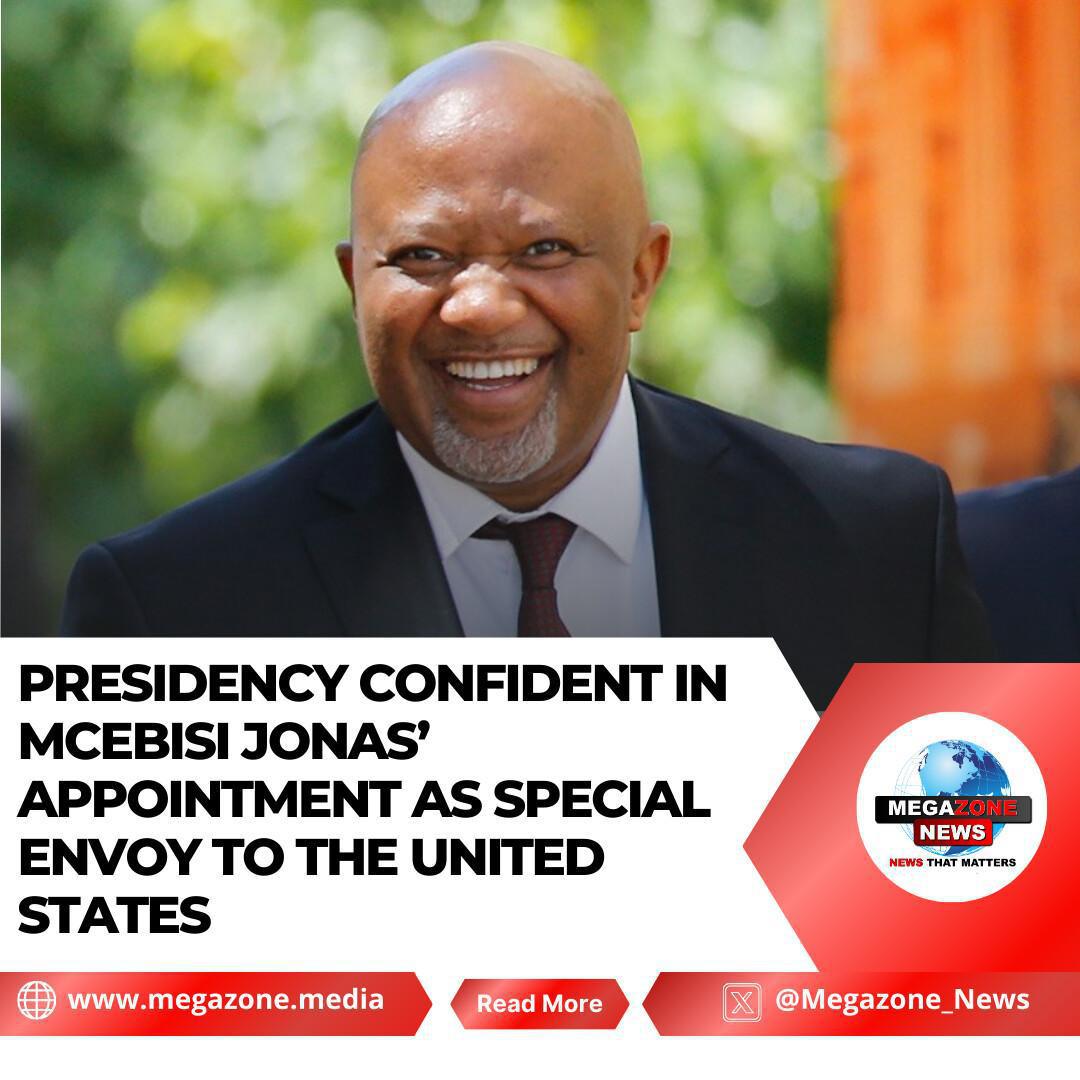 Presidency Confident in Mcebisi Jonas’ Appointment as Special Envoy to the United States