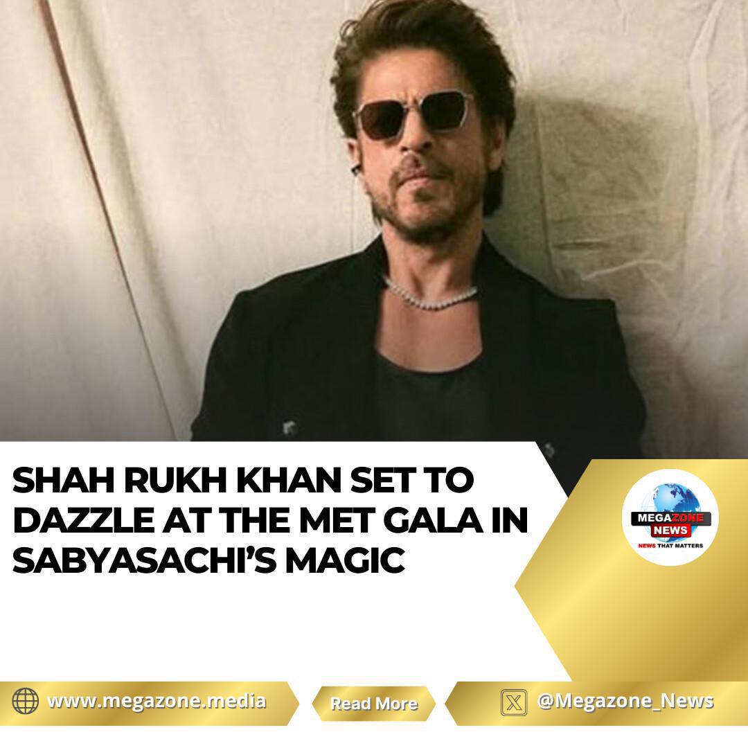 Shah Rukh Khan Set to Dazzle at the Met Gala in Sabyasachi’s Magic