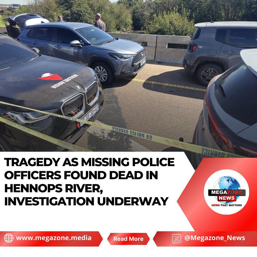 Tragedy as Missing Police Officers Found Dead in Hennops River, Investigation Underway Tragedy as Missing Police Officers Found Dead in Hennops River, Investigation Underway