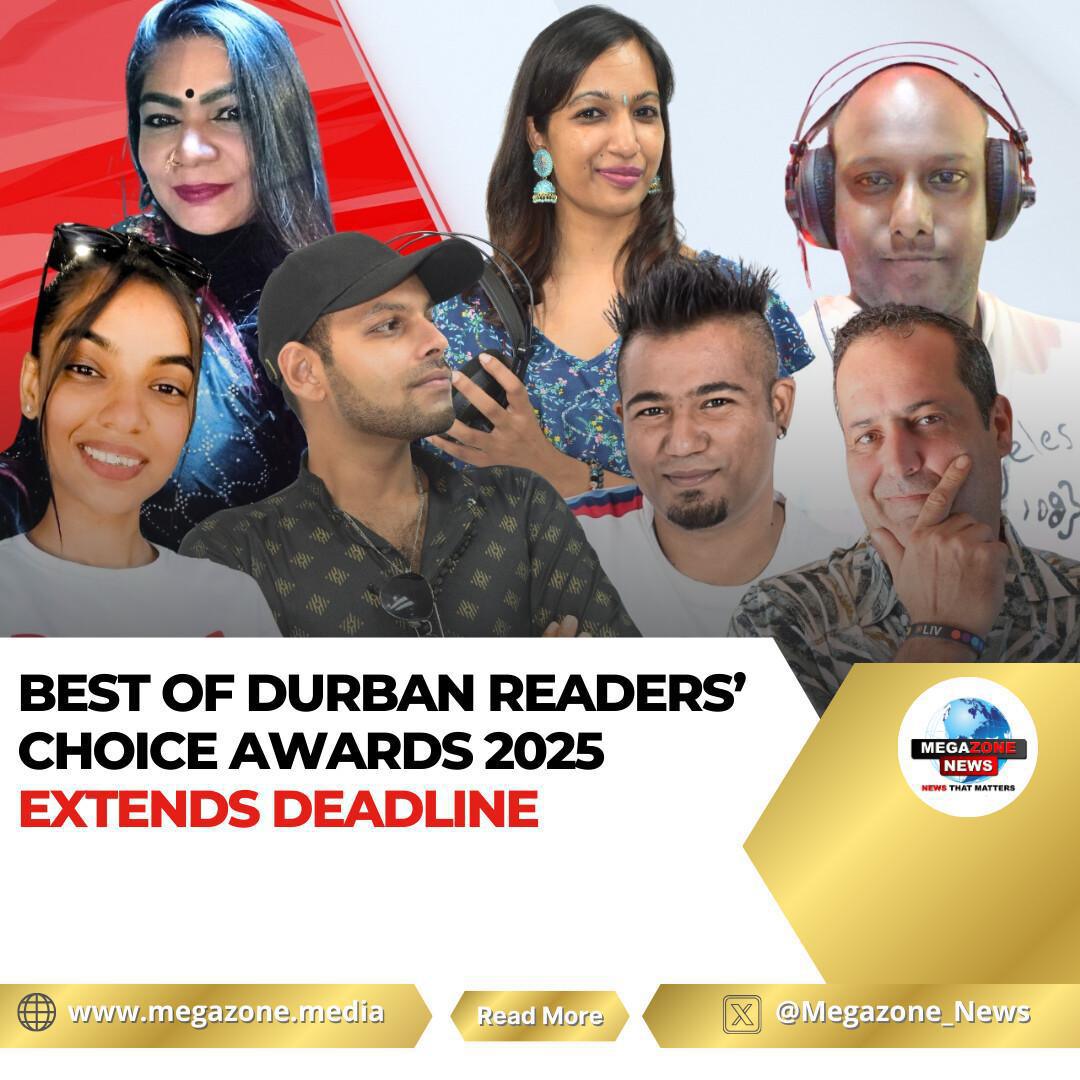 Voting Frenzy Heats Up: Best of Durban Readers’ Choice Awards 2025 Extends Deadline Voting Frenzy Heats Up: Best of Durban Readers’ Choice Awards 2025 Extends Deadline