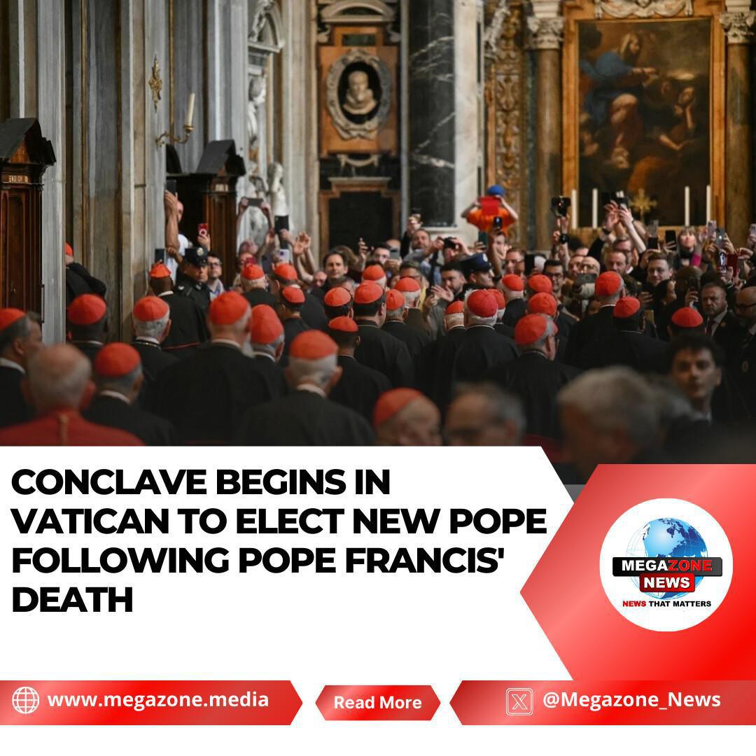 Conclave Begins in Vatican to Elect New Pope Following Pope Francis' Death Conclave Begins in Vatican to Elect New Pope Following Pope Francis' Death