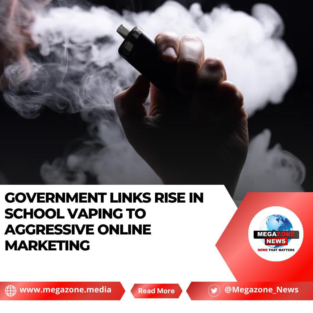 Government Links Rise in School Vaping to Aggressive Online Marketing Government Links Rise in School Vaping to Aggressive Online Marketing