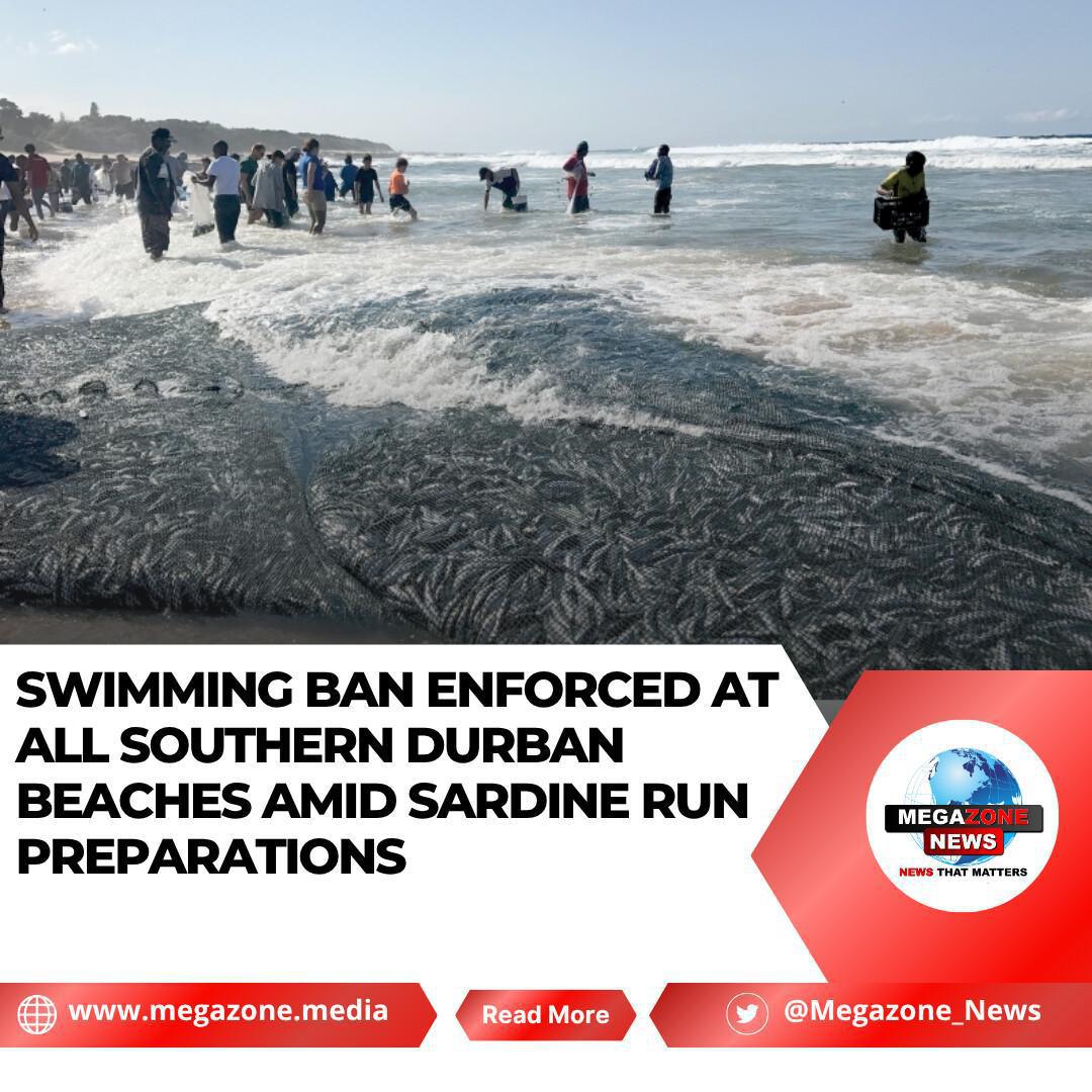 Swimming Ban Enforced at All Southern Durban Beaches Amid Sardine Run Preparations Swimming Ban Enforced at All Southern Durban Beaches Amid Sardine Run Preparations