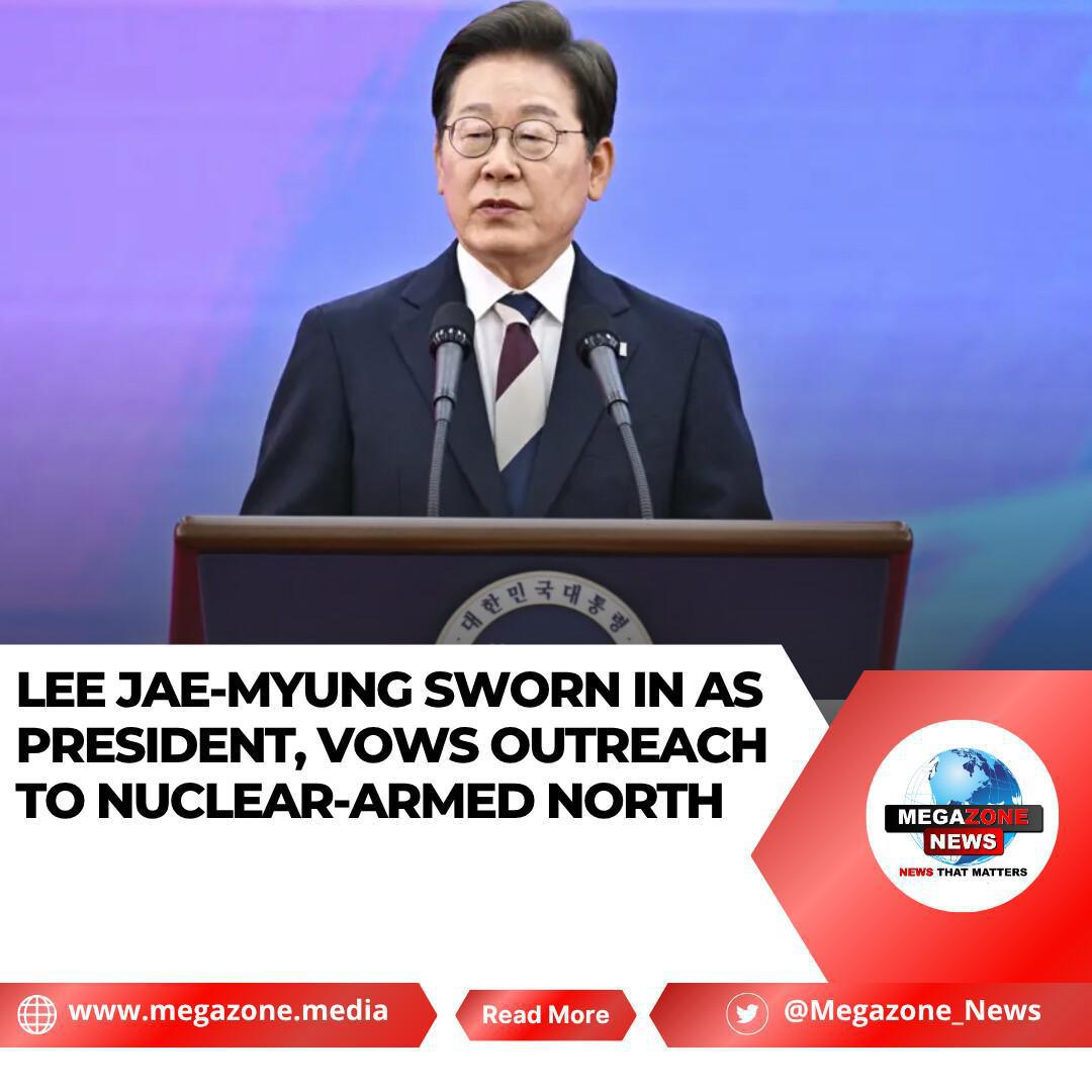 Lee Jae-myung Sworn In as President, Vows Outreach to Nuclear-Armed North