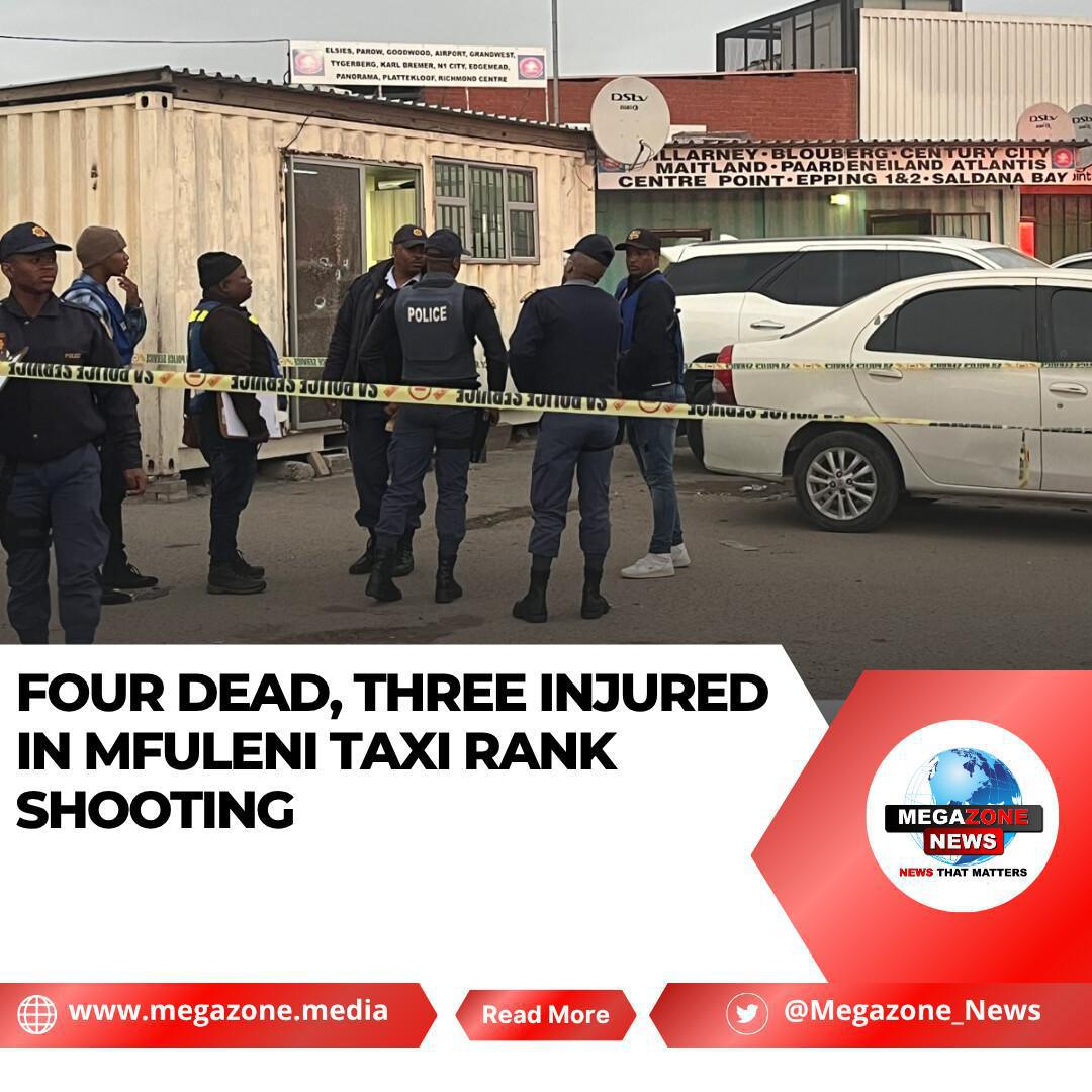 Four Dead, Three Injured in Mfuleni Taxi Rank Shooting Four Dead, Three Injured in Mfuleni Taxi Rank Shooting