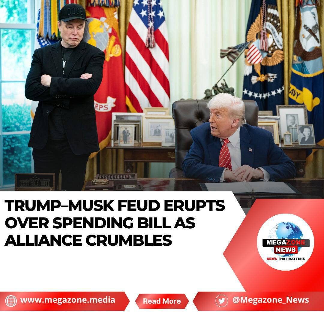 Trump–Musk Feud Erupts Over Spending Bill as Alliance Crumbles Trump–Musk Feud Erupts Over Spending Bill as Alliance Crumbles