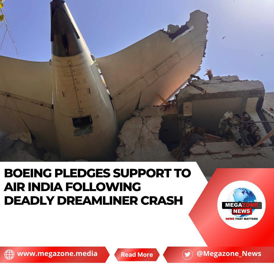 Boeing Pledges Support to Air India Following Deadly Dreamliner Crash