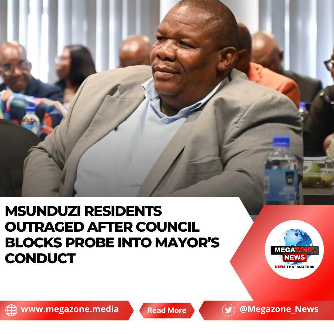 Msunduzi Residents Outraged After Council Blocks Probe Into Mayor’s Conduct Msunduzi Residents Outraged After Council Blocks Probe Into Mayor’s Conduct