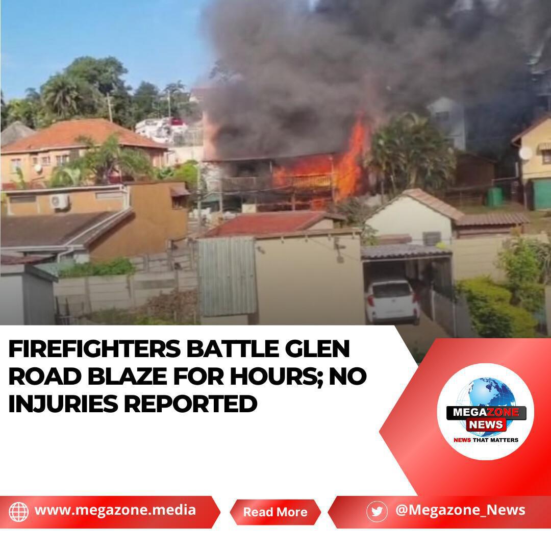 Firefighters Battle Glen Road Blaze for Hours; No Injuries Reported