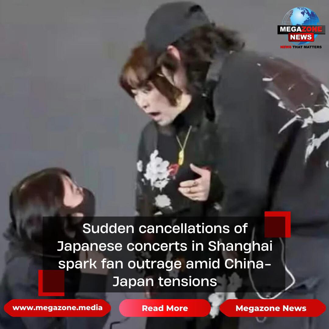 Sudden cancellations of Japanese concerts in Shanghai spark fan outrage amid China-Japan tensions