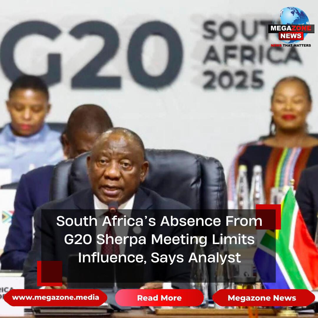 South Africa’s Absence From G20 Sherpa Meeting Limits Influence, Says Analyst South Africa’s Absence From G20 Sherpa Meeting Limits Influence, Says Analyst