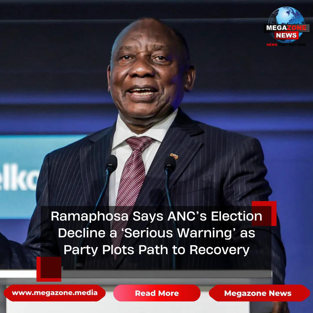 Ramaphosa Says ANC’s Election Decline a ‘Serious Warning’ as Party Plots Path to Recovery