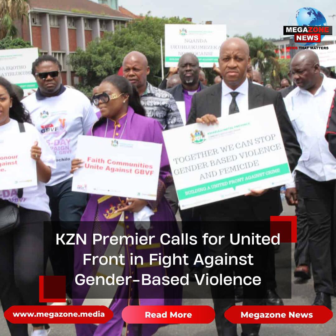KZN Premier Calls for United Front in Fight Against Gender-Based Violence KZN Premier Calls for United Front in Fight Against Gender-Based Violence