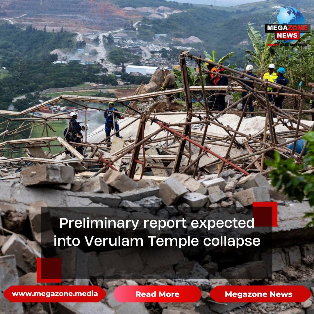 Preliminary report expected into Verulam Temple collapse