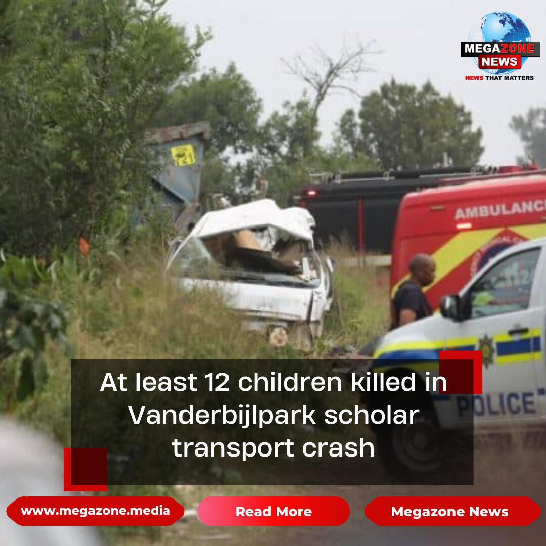 At least 12 children killed in Vanderbijlpark scholar transport crash