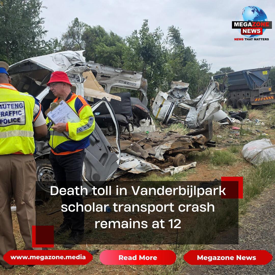 Death toll in Vanderbijlpark scholar transport crash remains at 12