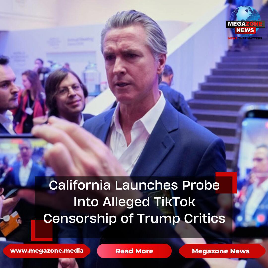 California Launches Probe Into Alleged TikTok Censorship of Trump Critics