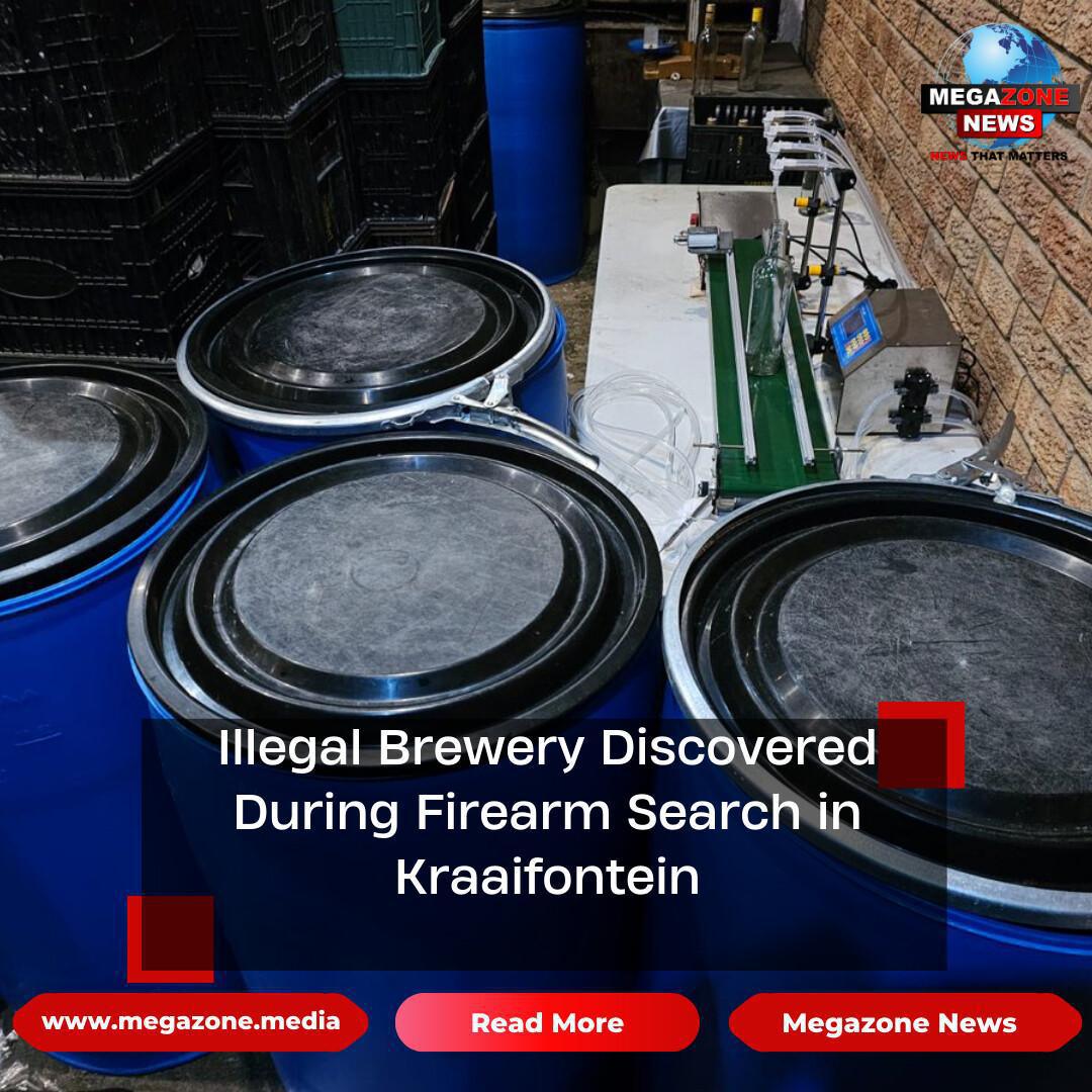 Illegal Brewery Discovered During Firearm Search in Kraaifontein