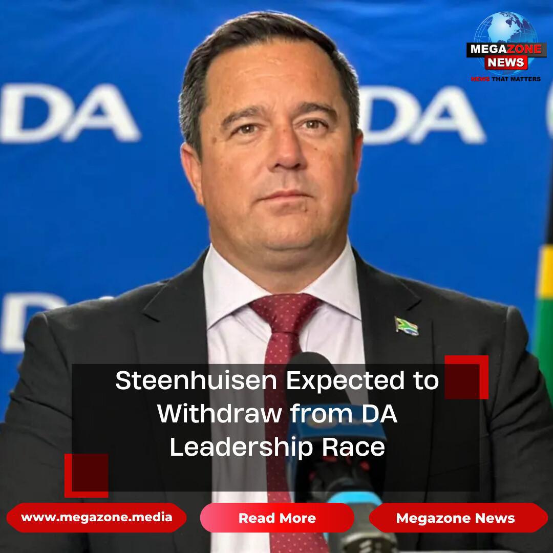 Steenhuisen Expected to Withdraw from DA Leadership Race