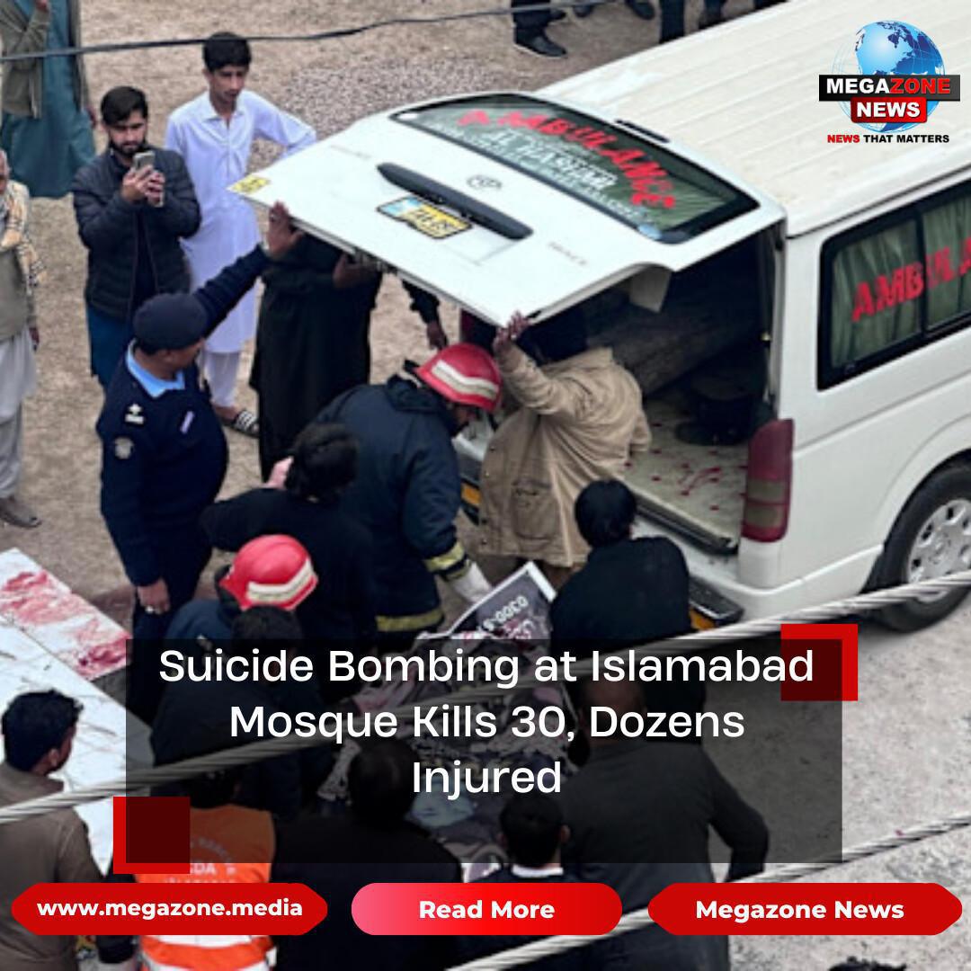 Suicide Bombing at Islamabad Mosque Kills 30, Dozens Injured