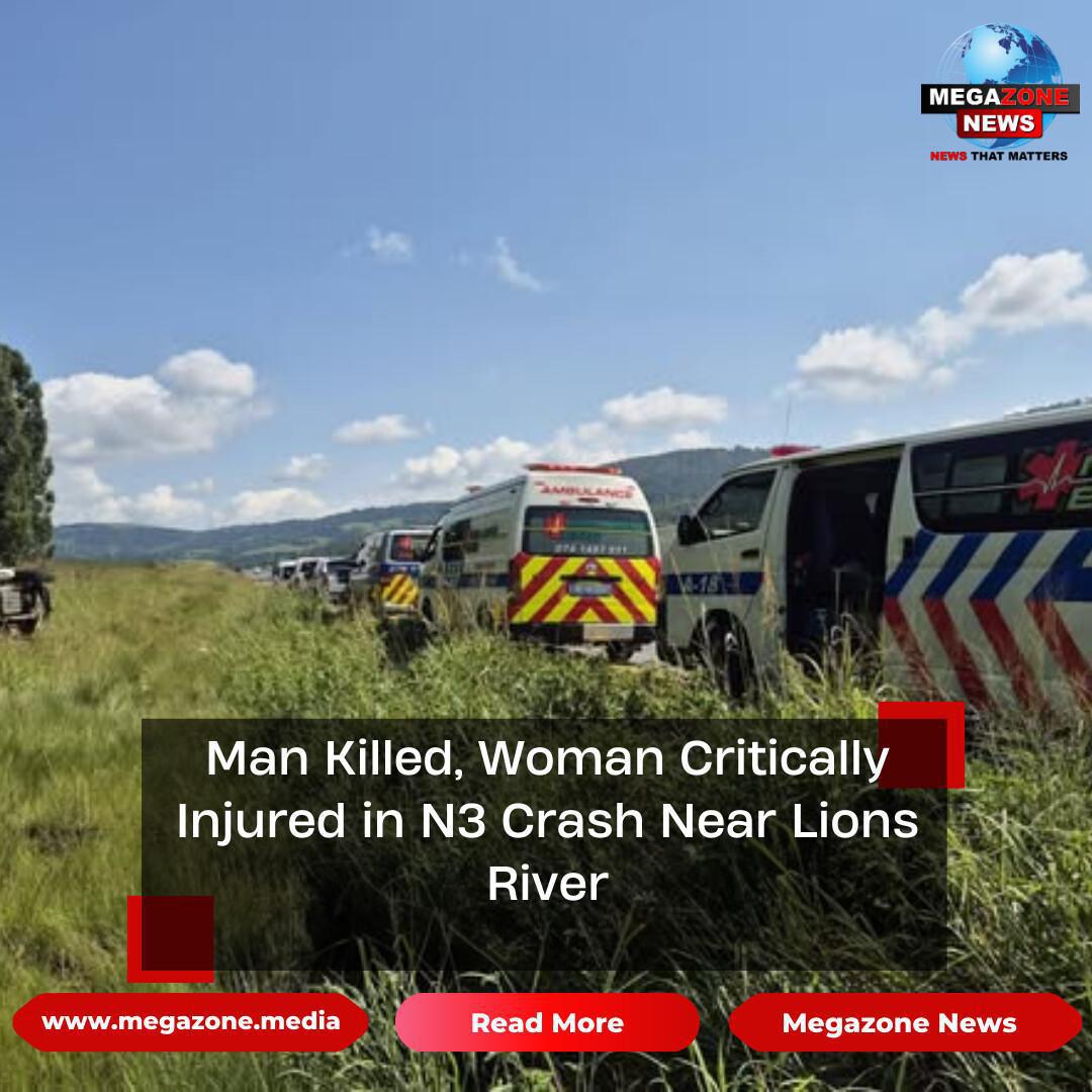 Man Killed, Woman Critically Injured in N3 Crash Near Lions River