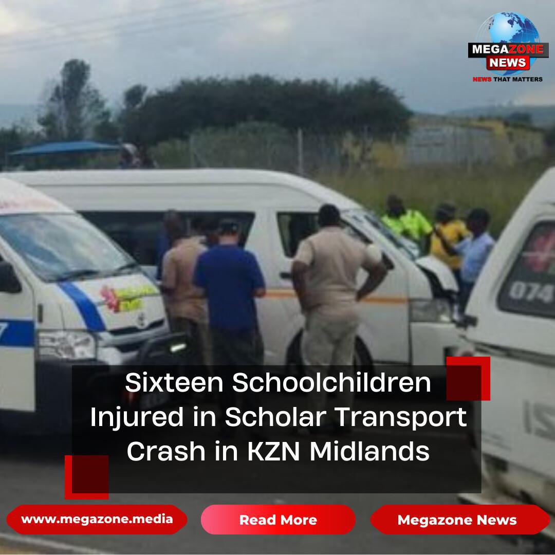 Sixteen Schoolchildren Injured in Scholar Transport Crash in KZN Midlands