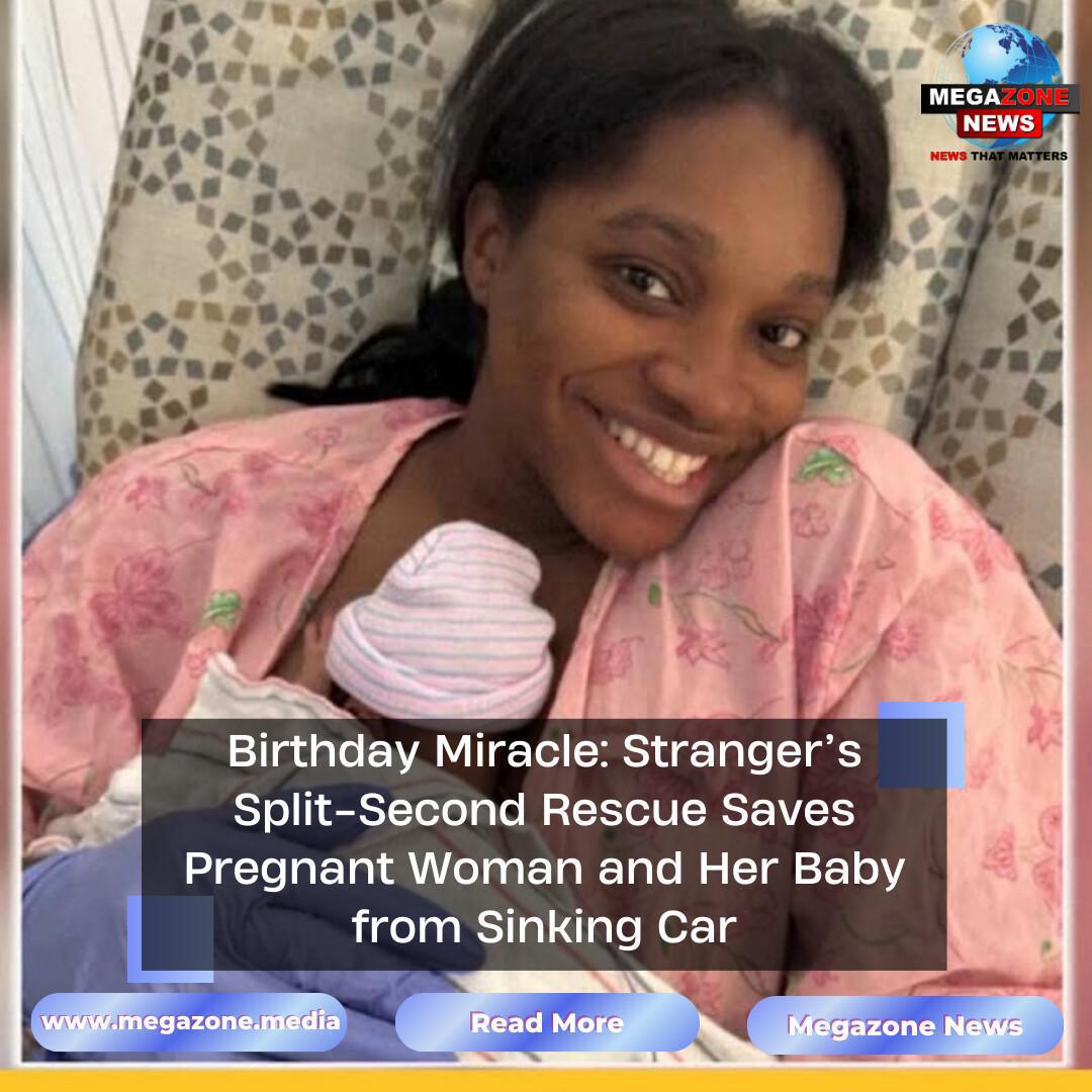 Birthday Miracle: Stranger’s Split-Second Rescue Saves Pregnant Woman and Her Baby from Sinking Car Birthday Miracle: Stranger’s Split-Second Rescue Saves Pregnant Woman and Her Baby from Sinking Car