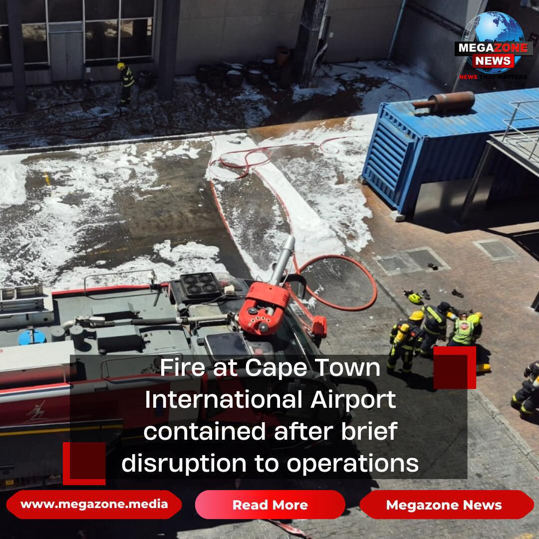 Fire at Cape Town International Airport contained after brief disruption to operations Fire at Cape Town International Airport contained after brief disruption to operations