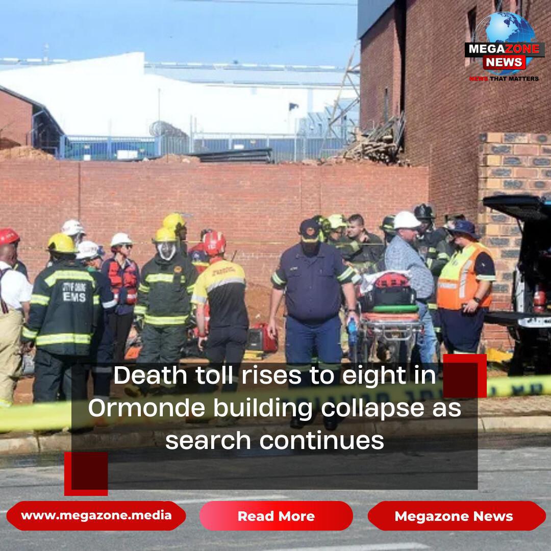 Death toll rises to eight in Ormonde building collapse as search continues
