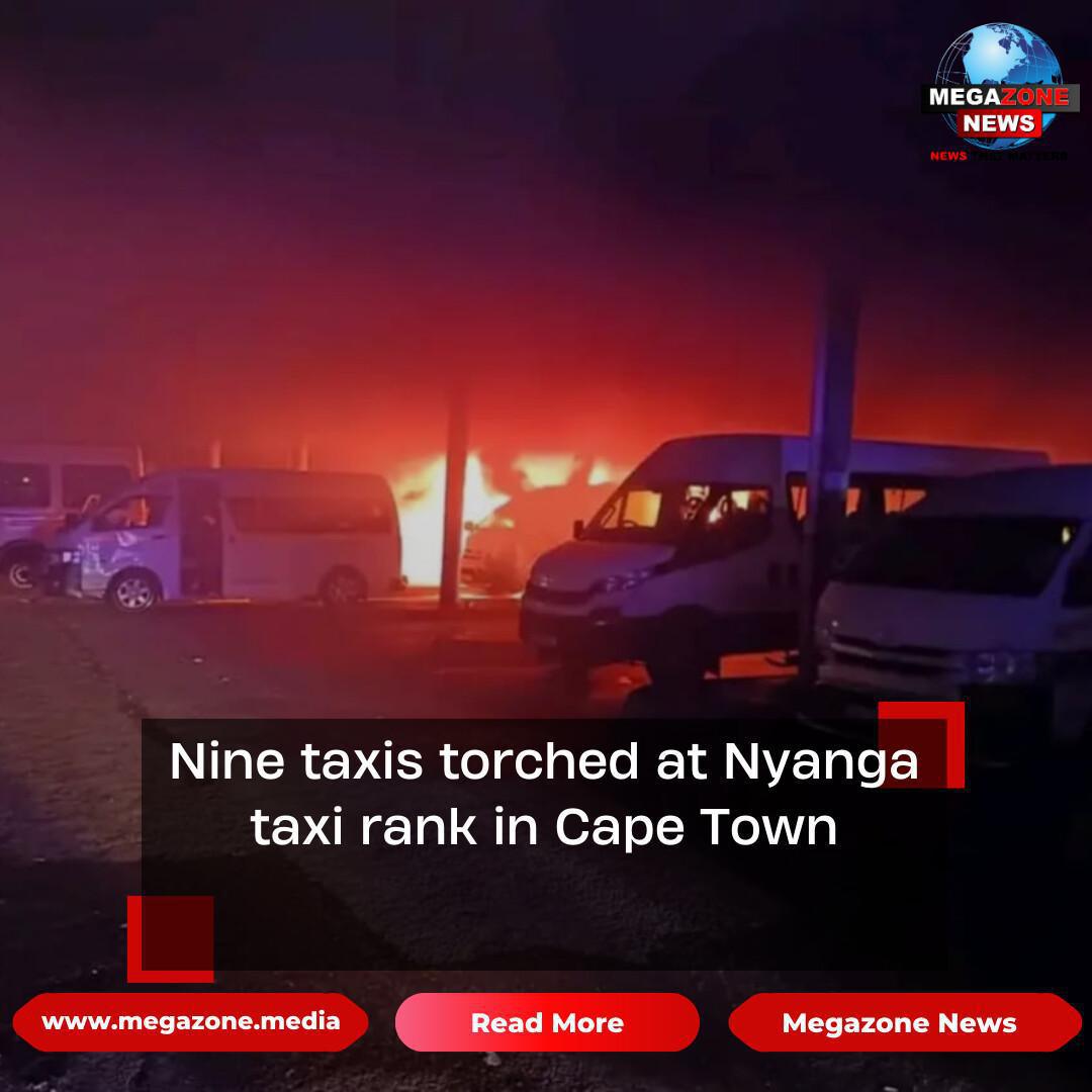 Nine taxis torched at Nyanga taxi rank in Cape Town