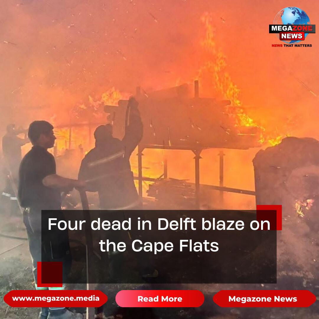 Four dead in Delft blaze on the Cape Flats