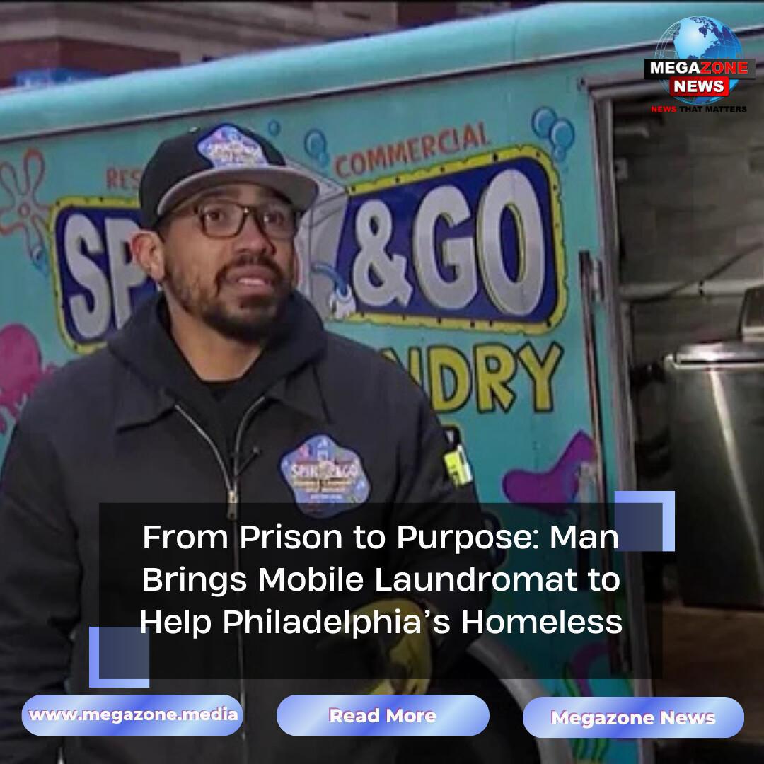 From Prison to Purpose: Man Brings Mobile Laundromat to Help Philadelphia’s Homeless From Prison to Purpose: Man Brings Mobile Laundromat to Help Philadelphia’s Homeless